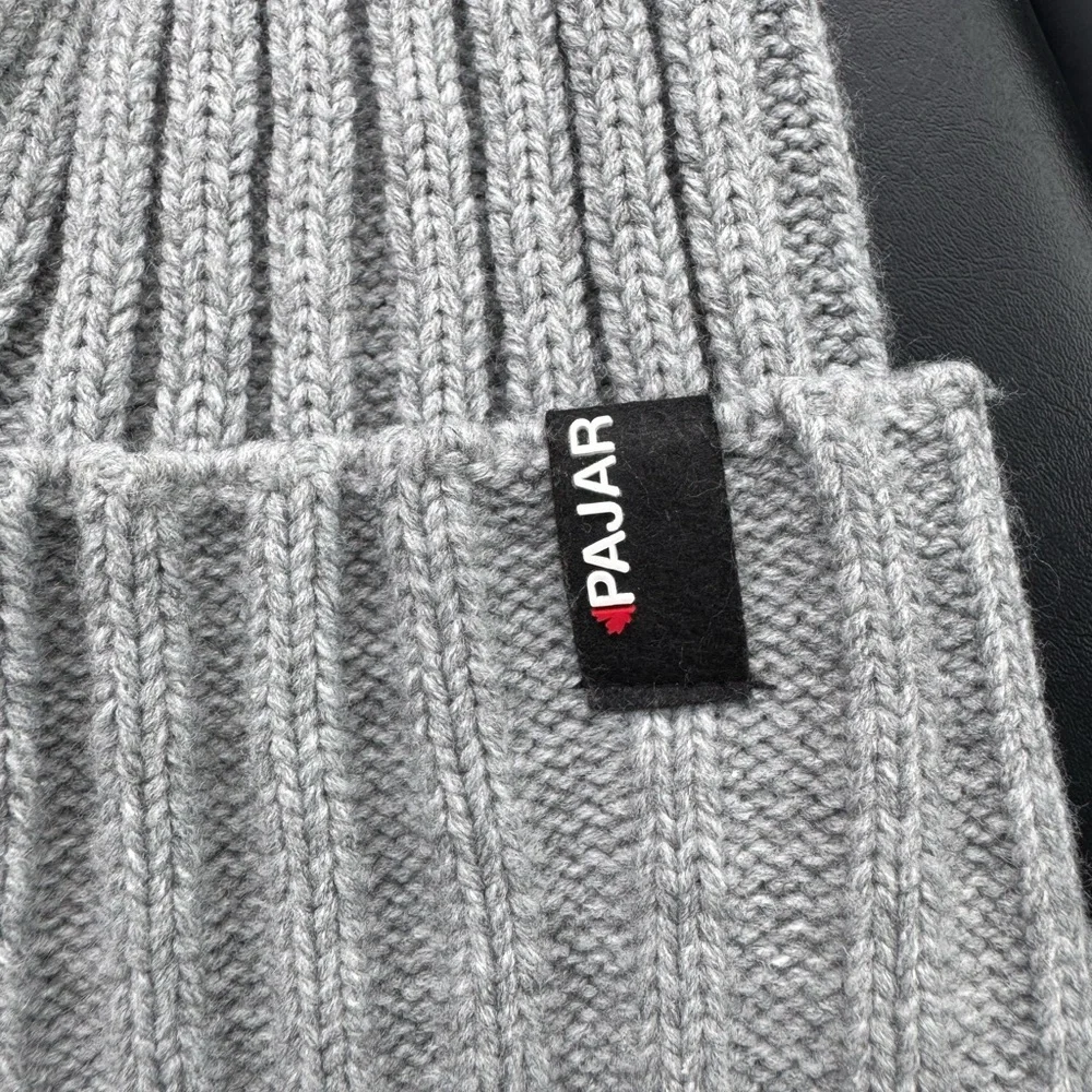 Pajar Canada Thread Collective Knit Beanie Hat - Gray, Acrylic, One Size